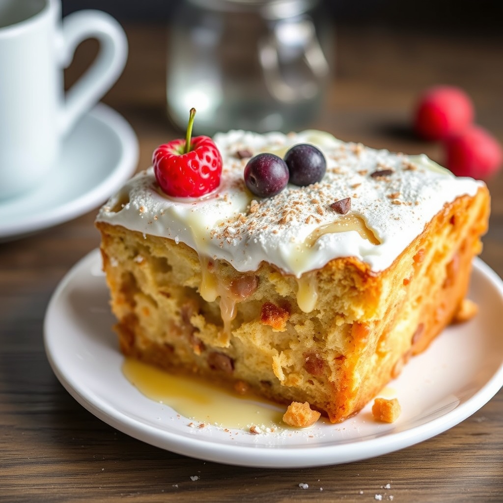 Homemade Bread Dessert